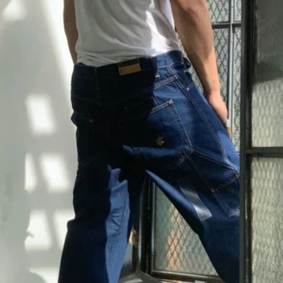 Men’s Rocawear Blue Carpenter Denim Pants NWT